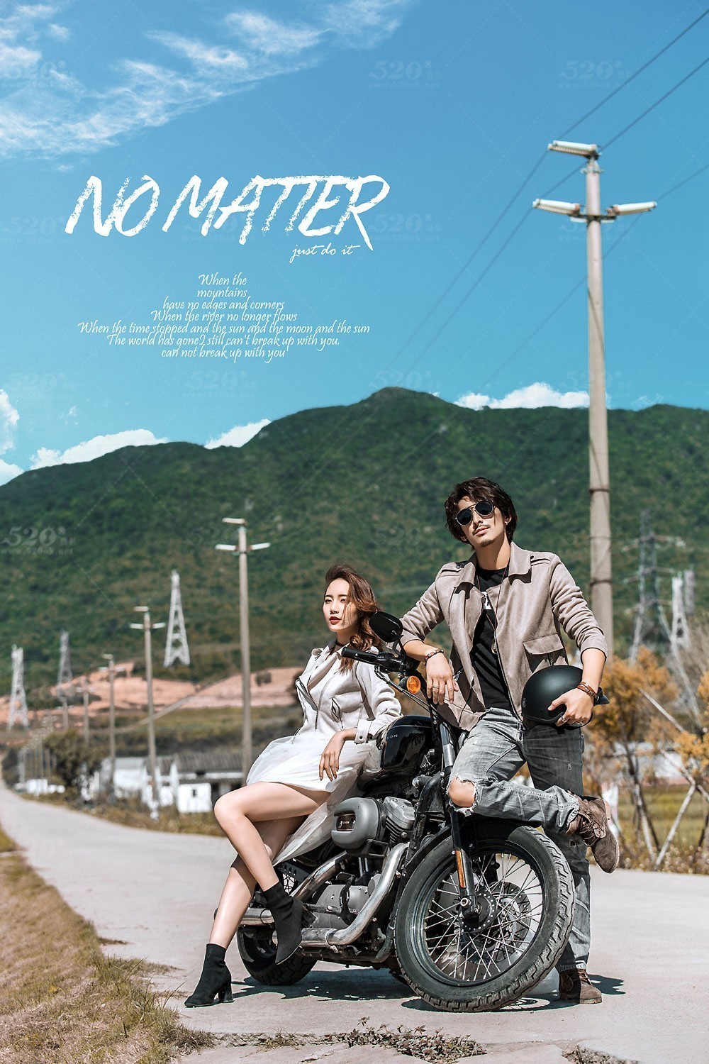 深圳520婚纱摄影·机车邂逅