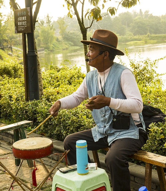 行摄苏北大鼓艺人