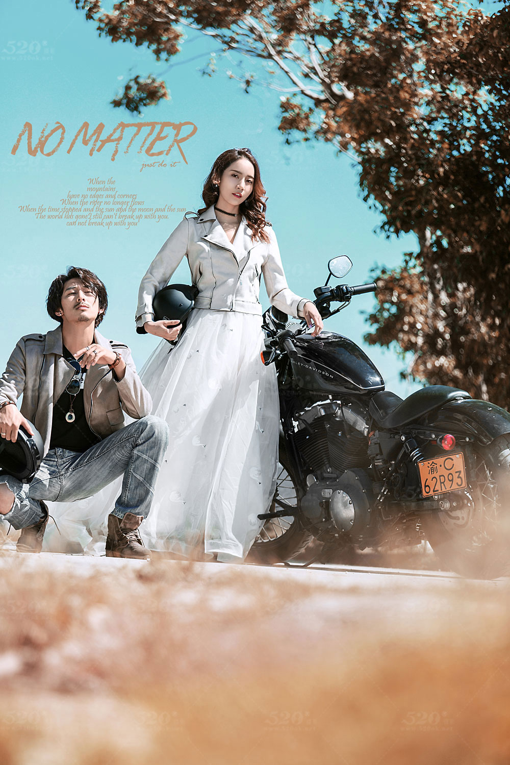 深圳520婚纱摄影·机车邂逅