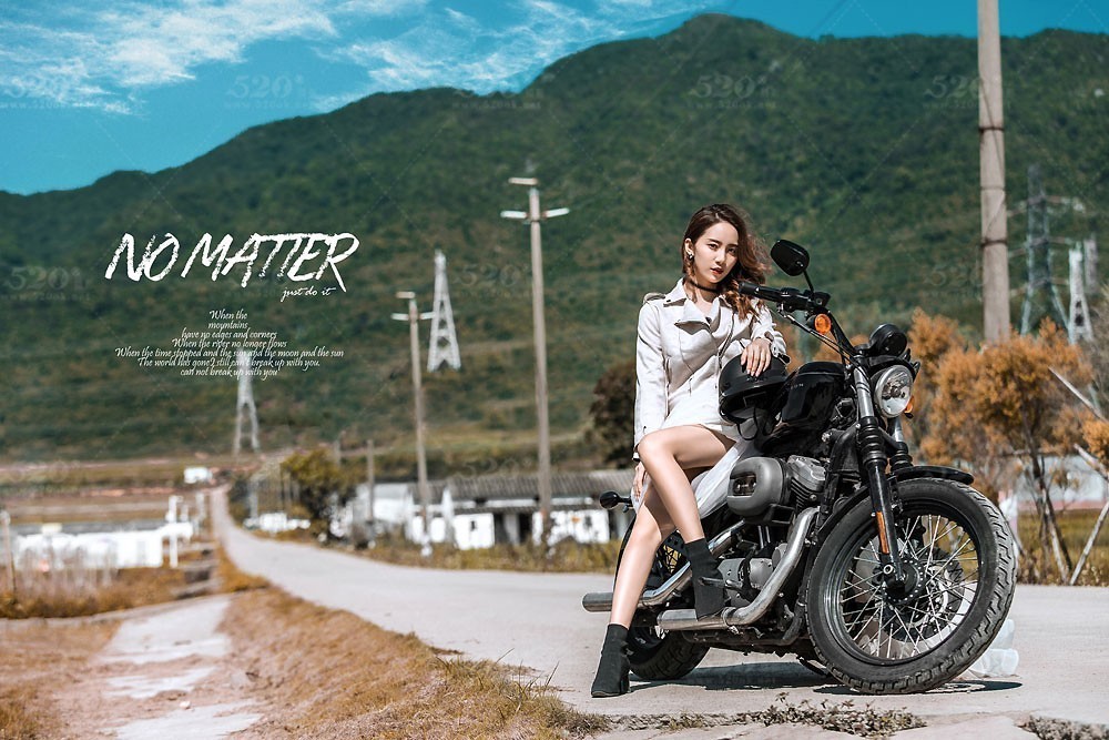 深圳520婚纱摄影·机车邂逅