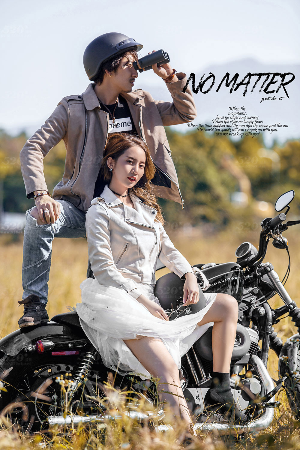 深圳520婚纱摄影·机车邂逅