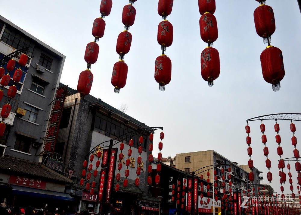 春节街景