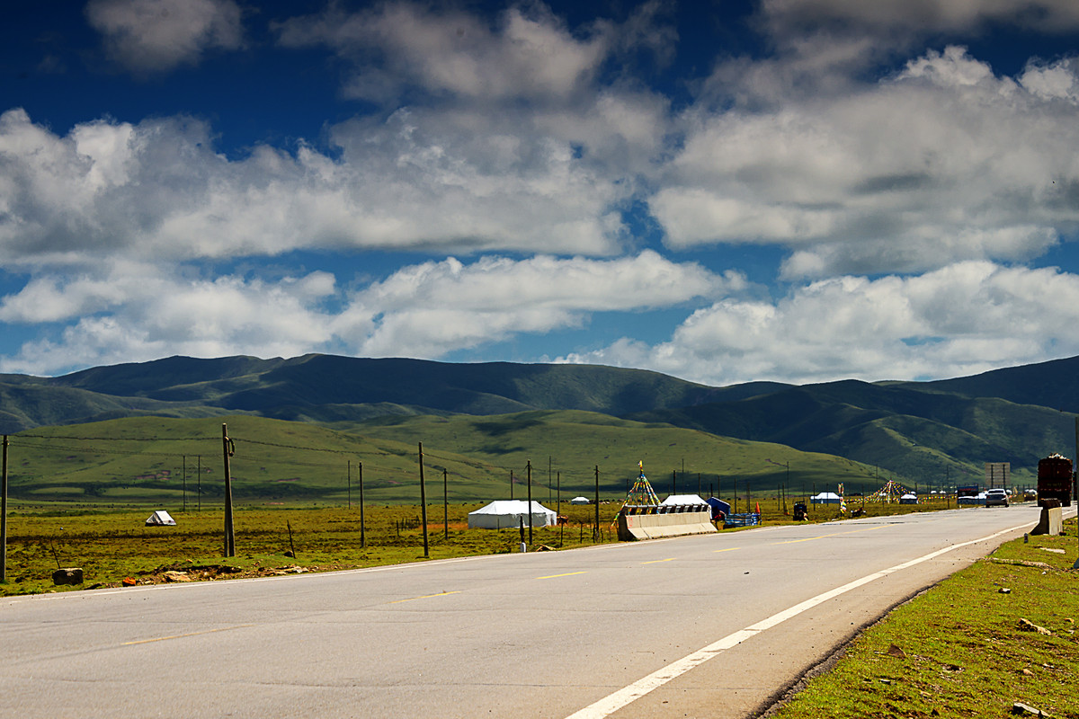 川西风光  《若尔盖大草原》
