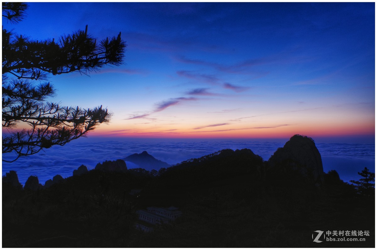 黄山日出