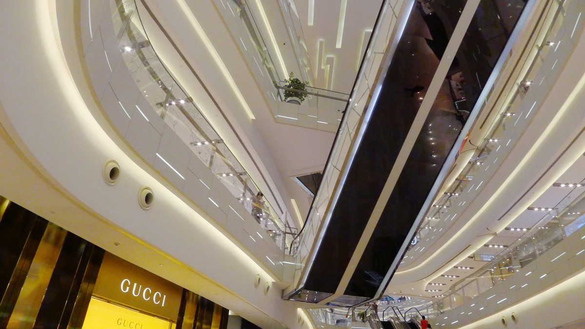 小卡片摄大商场