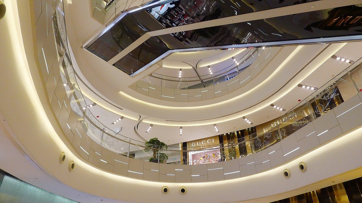 小卡片摄大商场