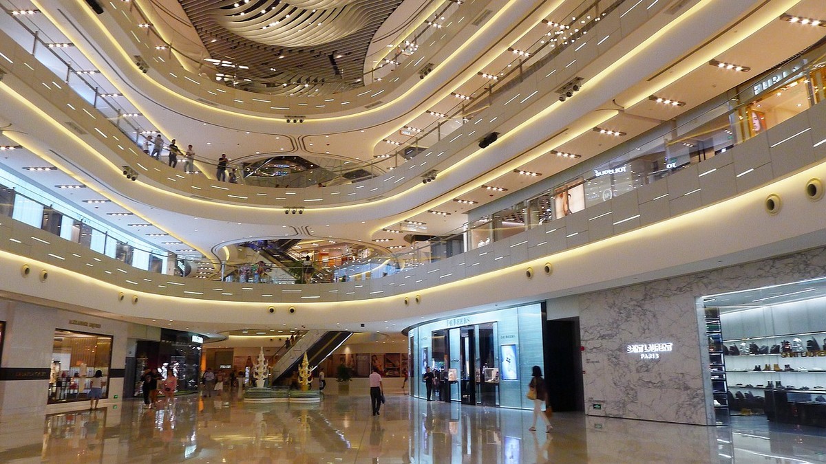 小卡片摄大商场