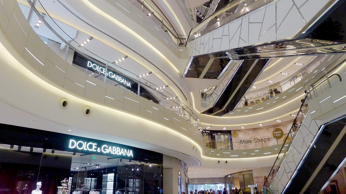 小卡片摄大商场