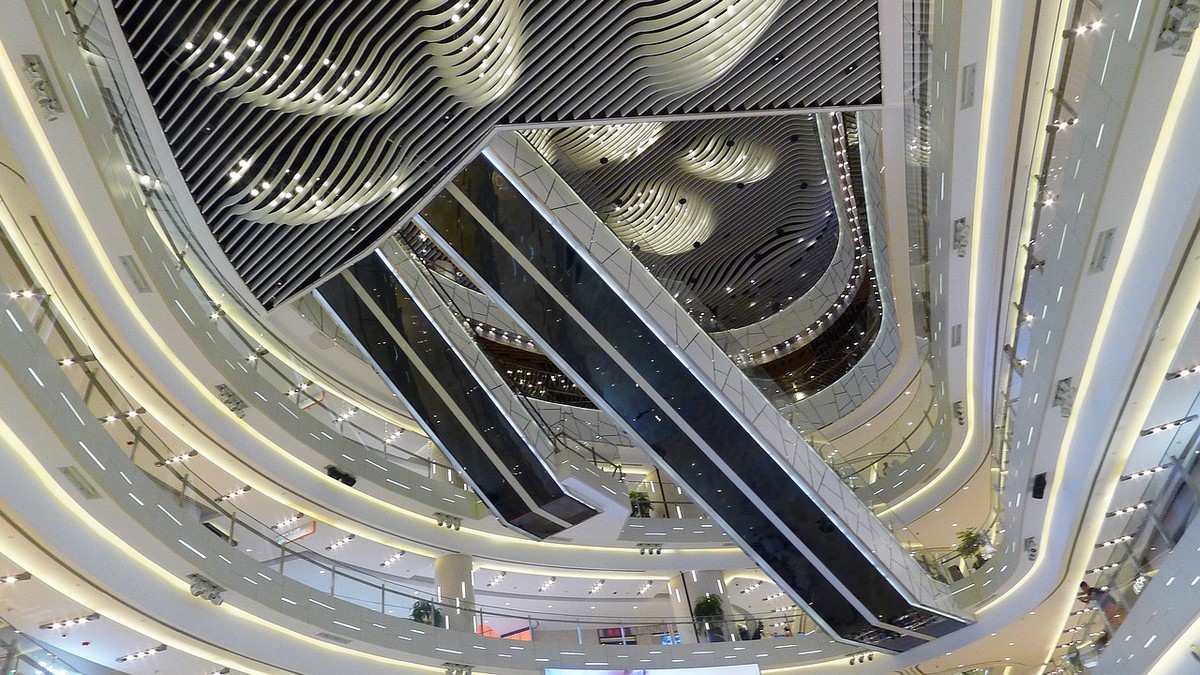 小卡片摄大商场