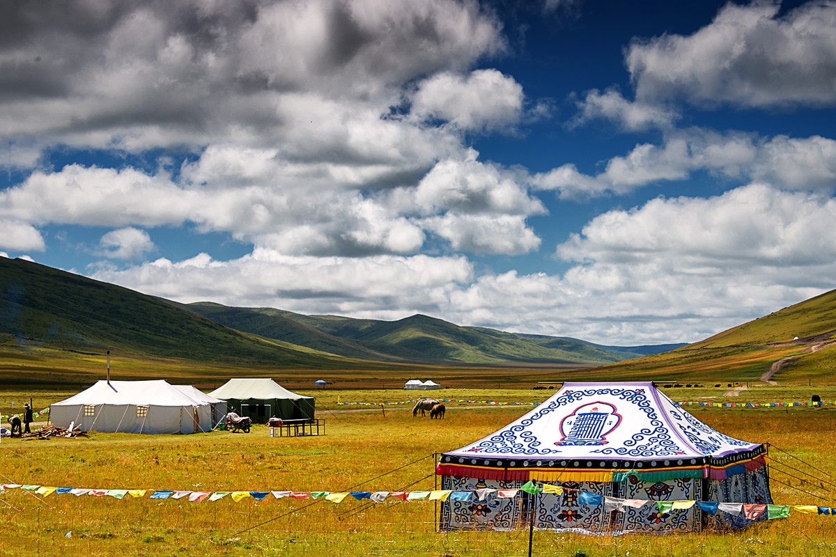 川西风光  《若尔盖大草原》
