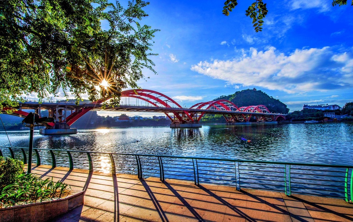 柳江风光风景拍摄续