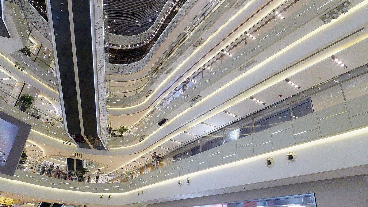 小卡片摄大商场