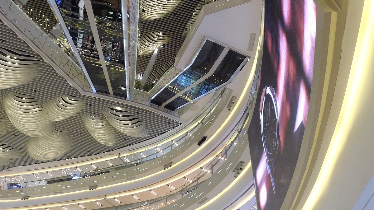 小卡片摄大商场