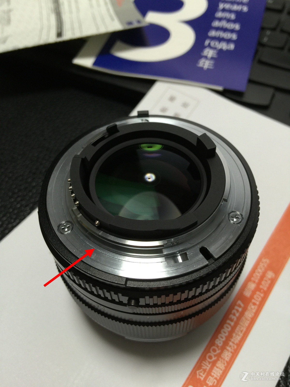 请各位帮忙鉴别是否为二手蔡司