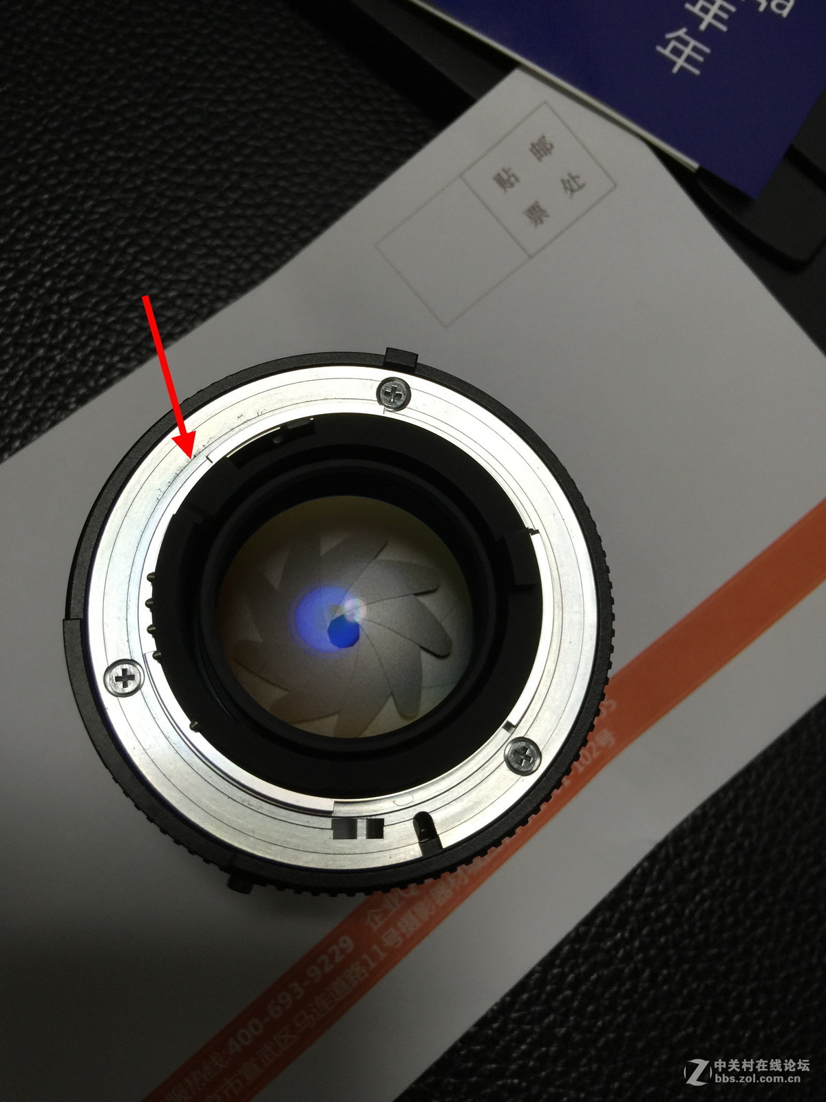 请各位帮忙鉴别是否为二手蔡司