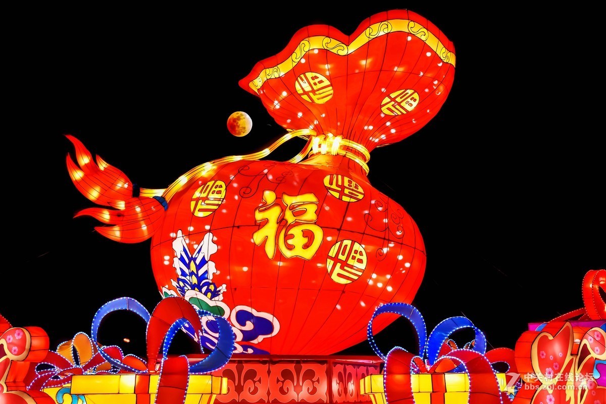 福满乾坤花灯美