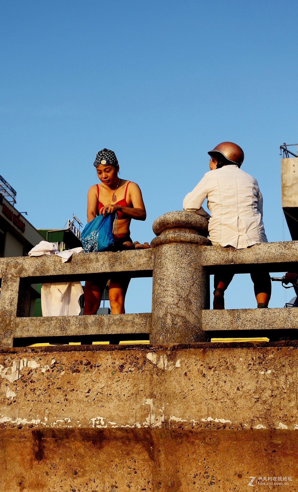 芽庄越南人的早上生活纪实。