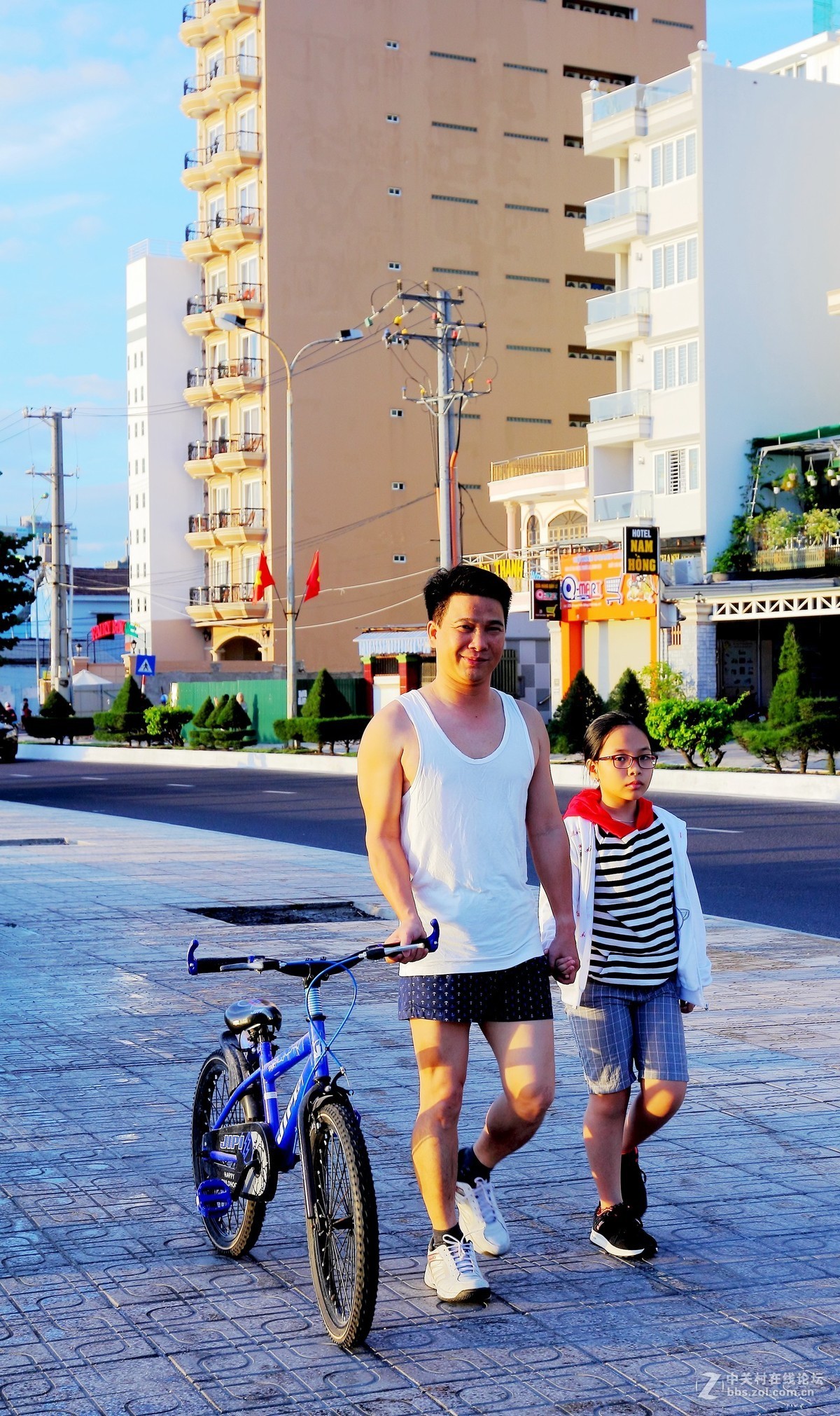 芽庄越南人的早上生活纪实。