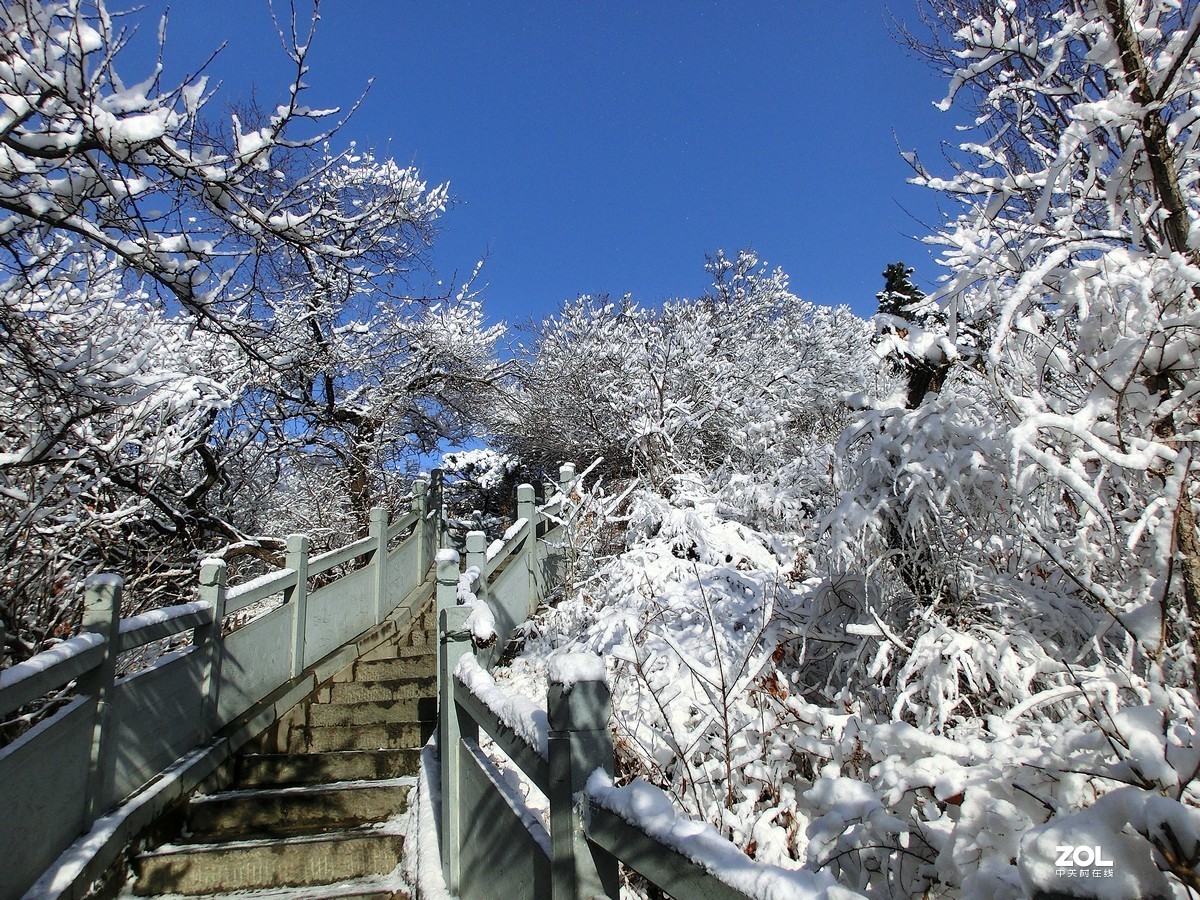 龙山雪景2