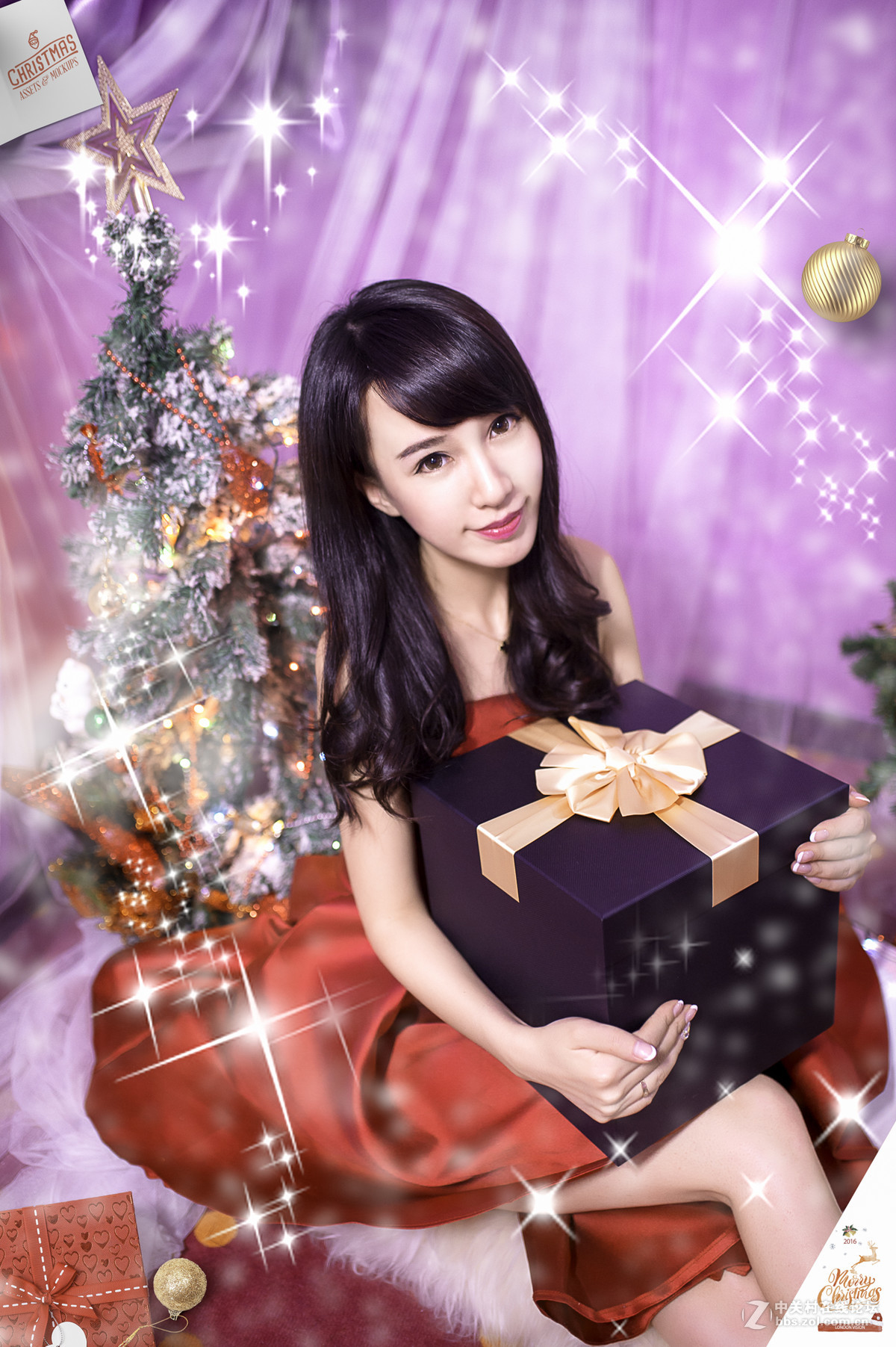 Christmas in My Heart -》~~~MODEL:李焱~~~-中关村在线摄影论坛