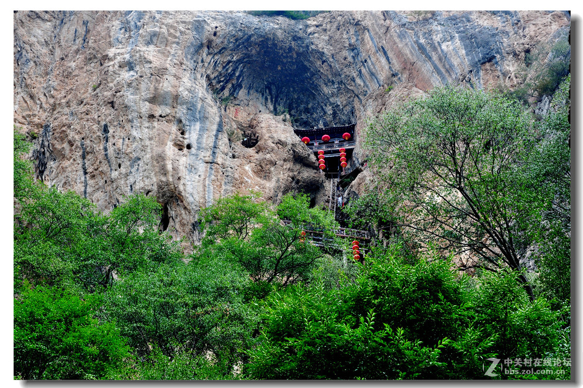 陕西陇县的道教圣地龙门洞