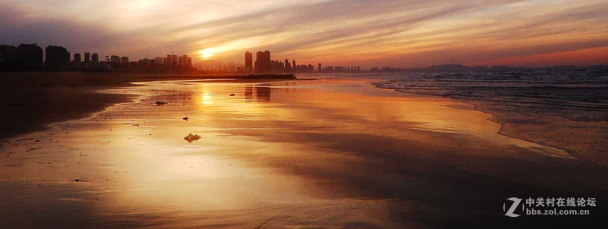 #ZOL月赛-三月风光无限好#——海滩晚霞
