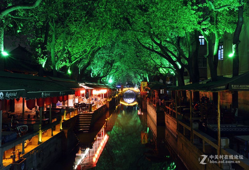 江南水乡古镇之-----同里夜色