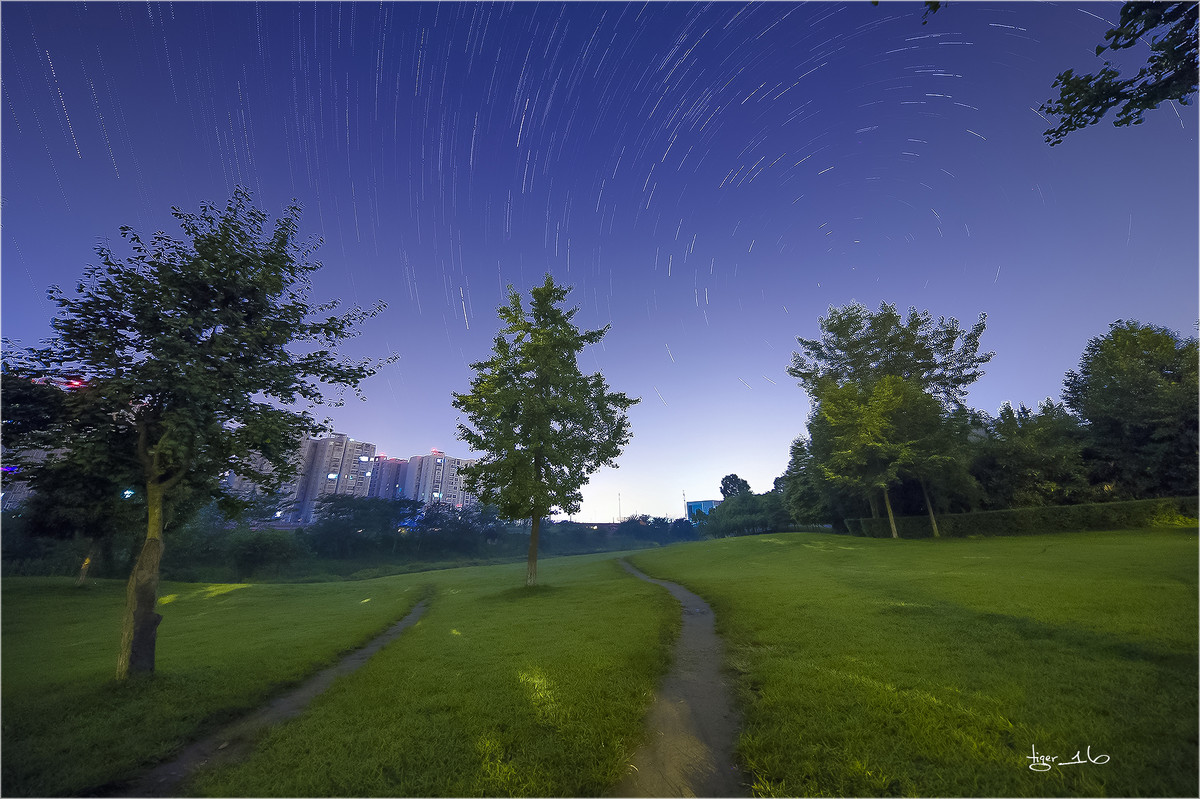 数星星----成都市区拍星移斗转