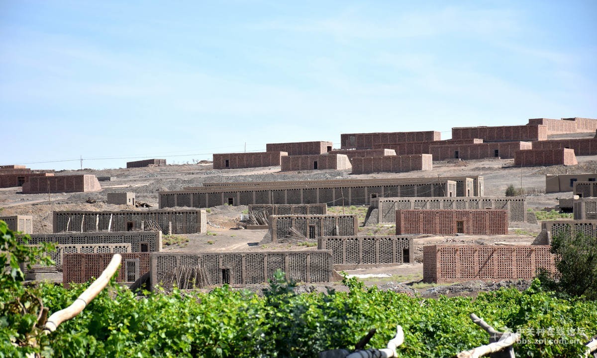 2017夏 长沙到喀什（42）葡萄晾房