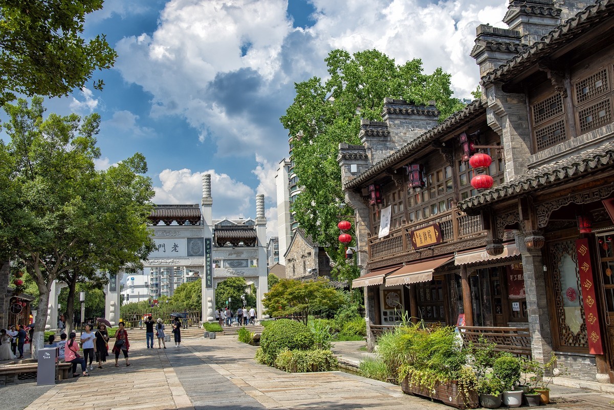 酷暑高温，再拍老门东