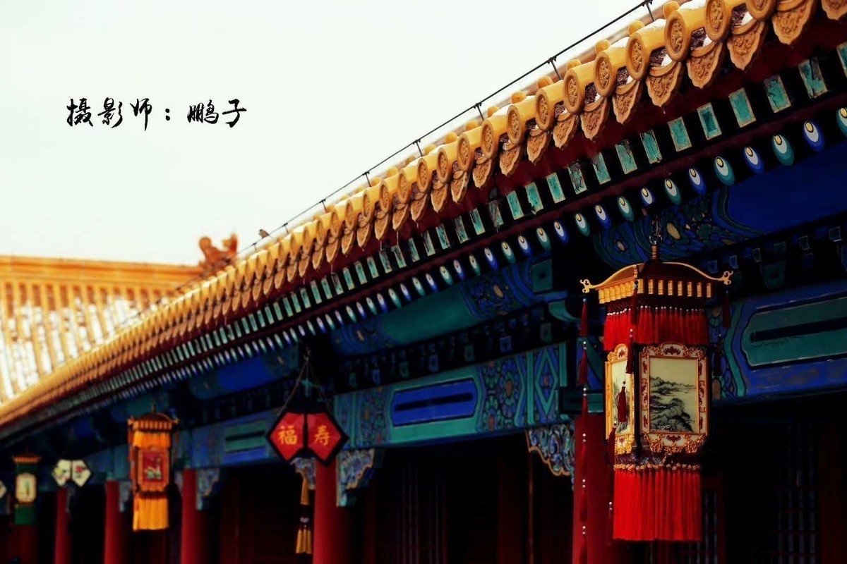 故宫的美，故宫的雪。