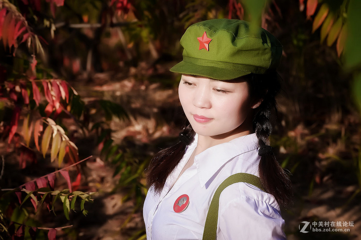 永远的绿军装-中关村在线摄影论坛