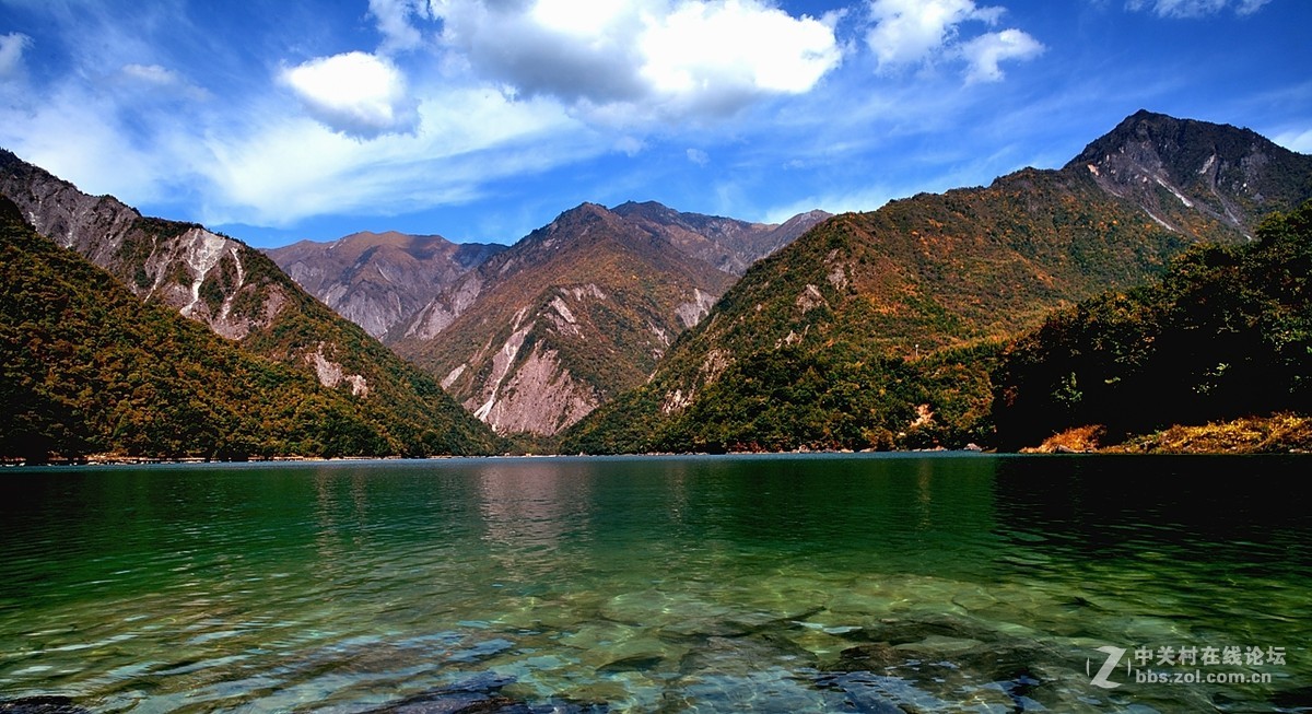 甘肃陇南市文县黄林沟天池风景区一