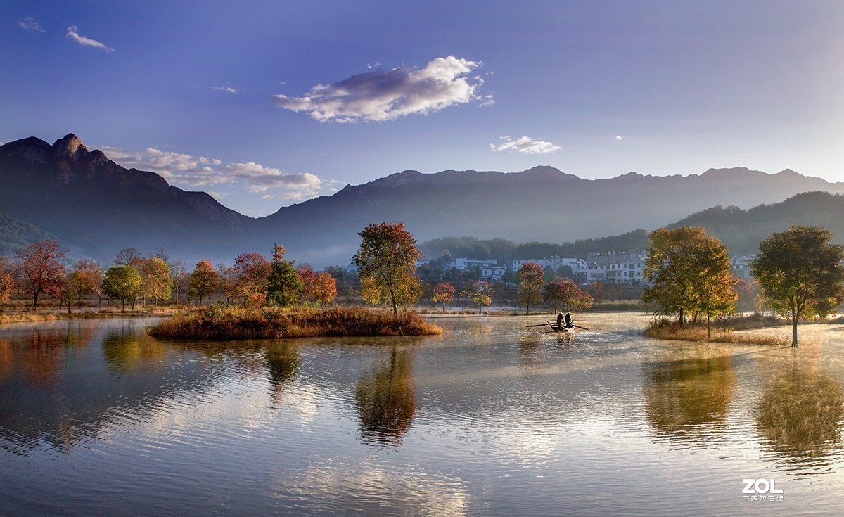 #ZOL月赛晒秋# 山乡红叶