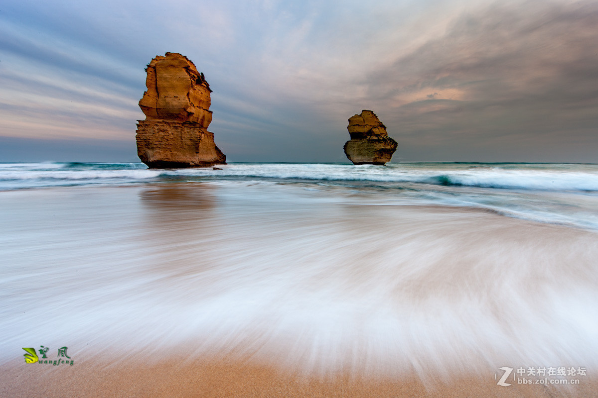 一组澳洲海景片-祝好友老师们新年快乐！