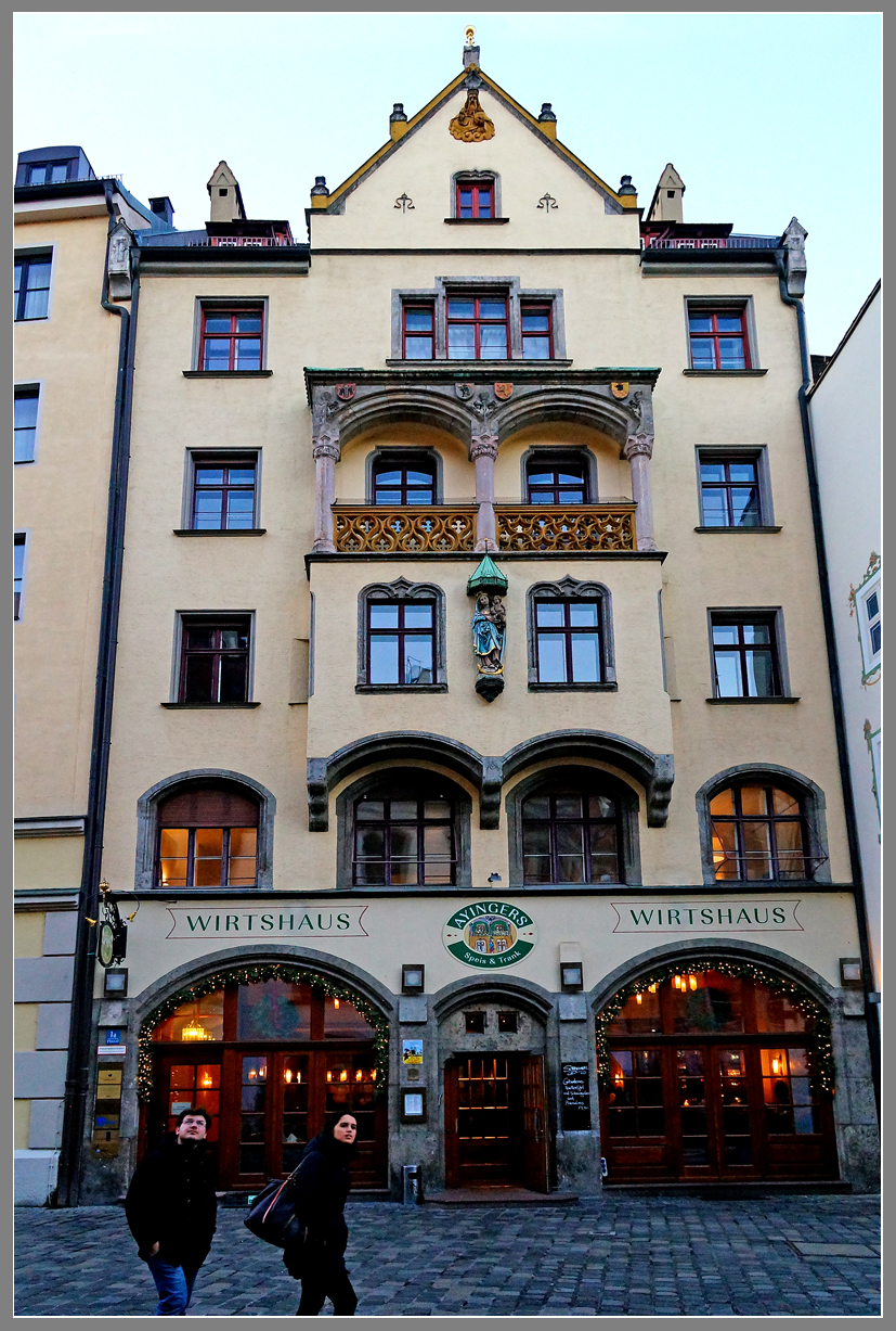 走马观花欧州游26德国慕尼黑hb啤酒馆nex6拍摄