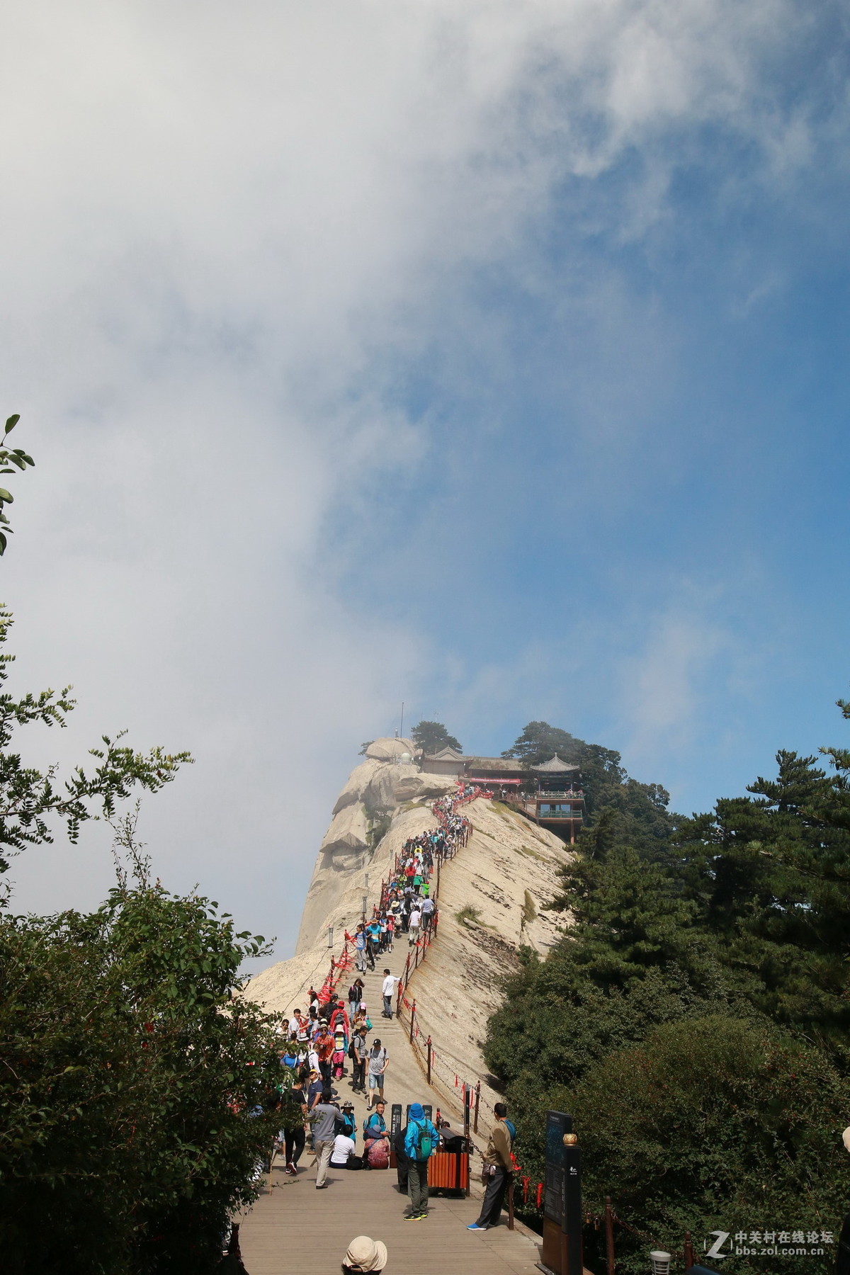 華山西峰風光