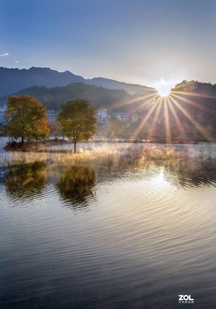 #ZOL月赛晒秋# 山乡红叶