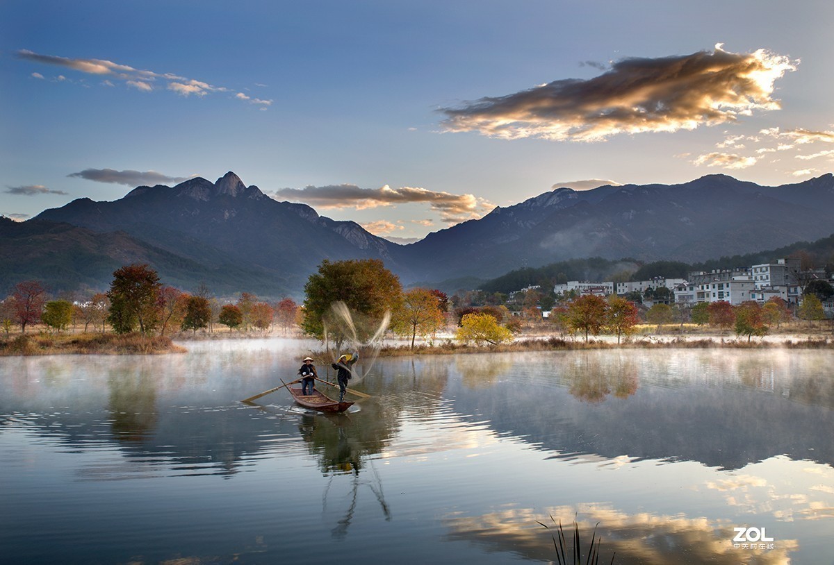 #ZOL月赛晒秋# 山乡红叶