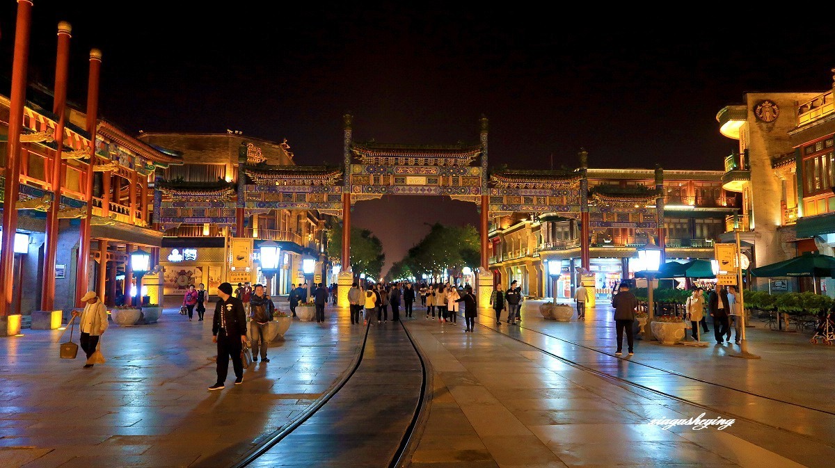 北京大前门夜景-中关村在线摄影论坛