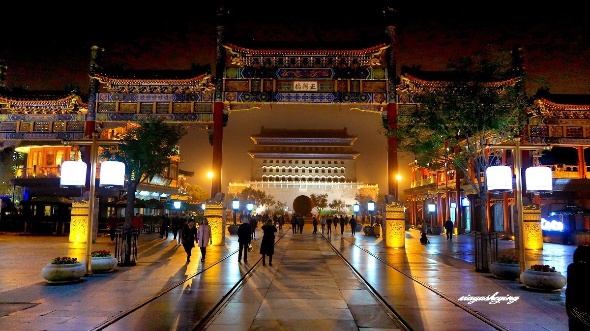 北京大前门夜景-中关村在线摄影论坛
