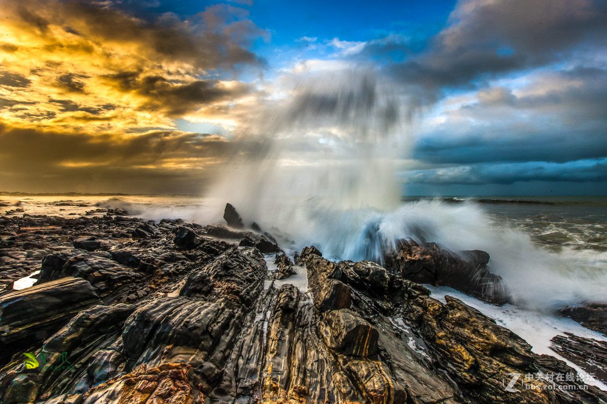 一组澳洲海景片-祝好友老师们新年快乐！