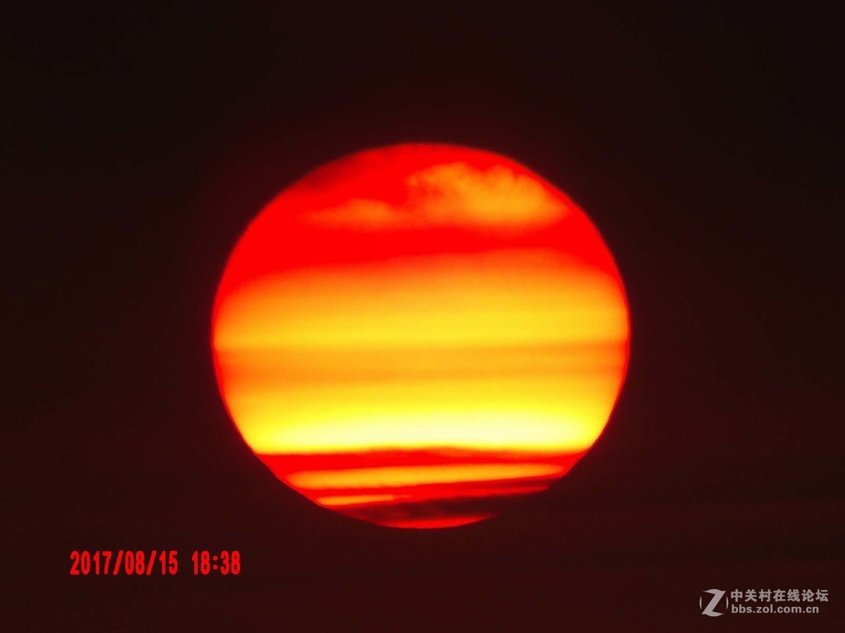 815艳丽的落日面妆一组