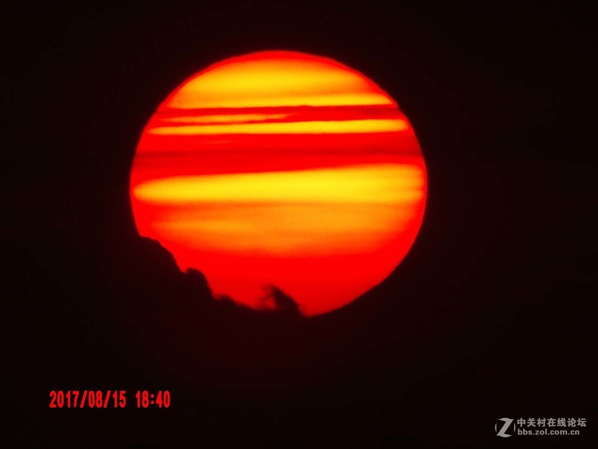 815艳丽的落日面妆一组