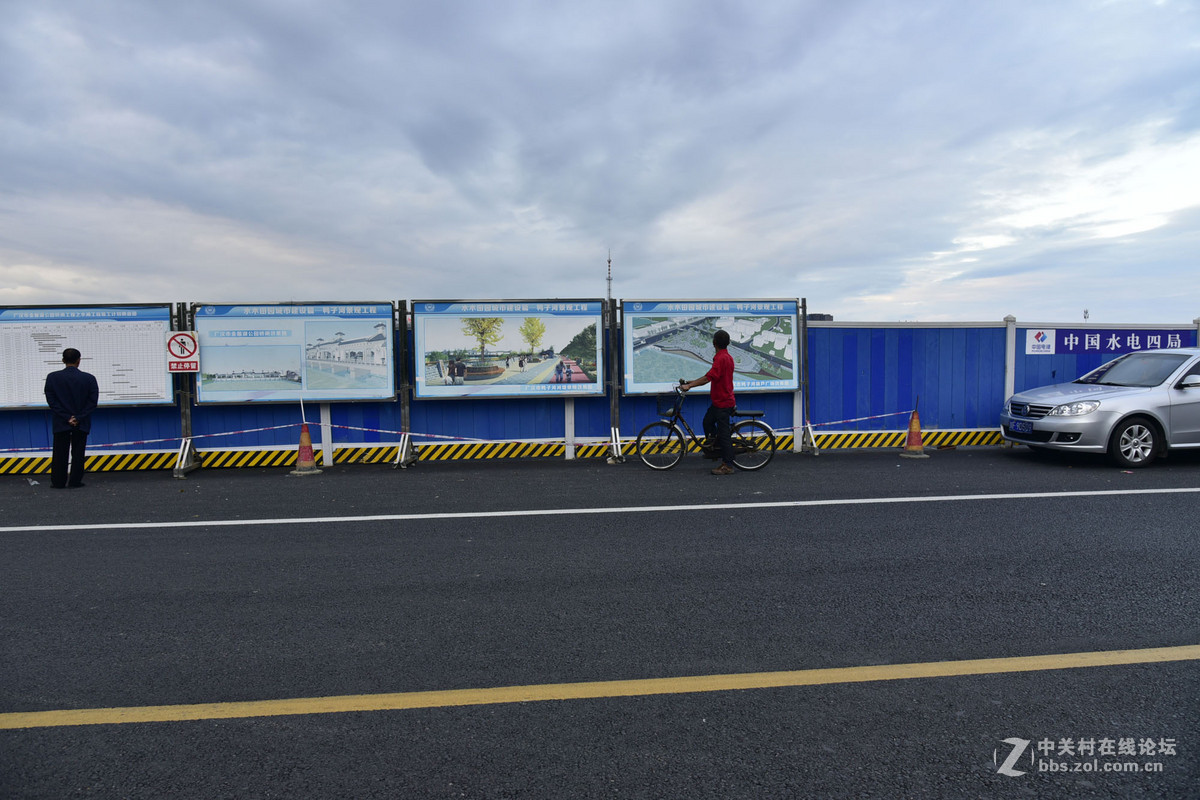 建设中的广汉廊桥2015-9-17