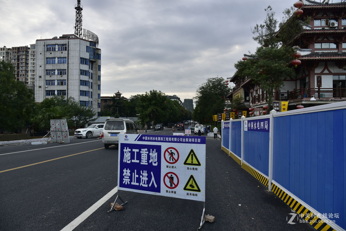 建设中的广汉廊桥2015-9-17