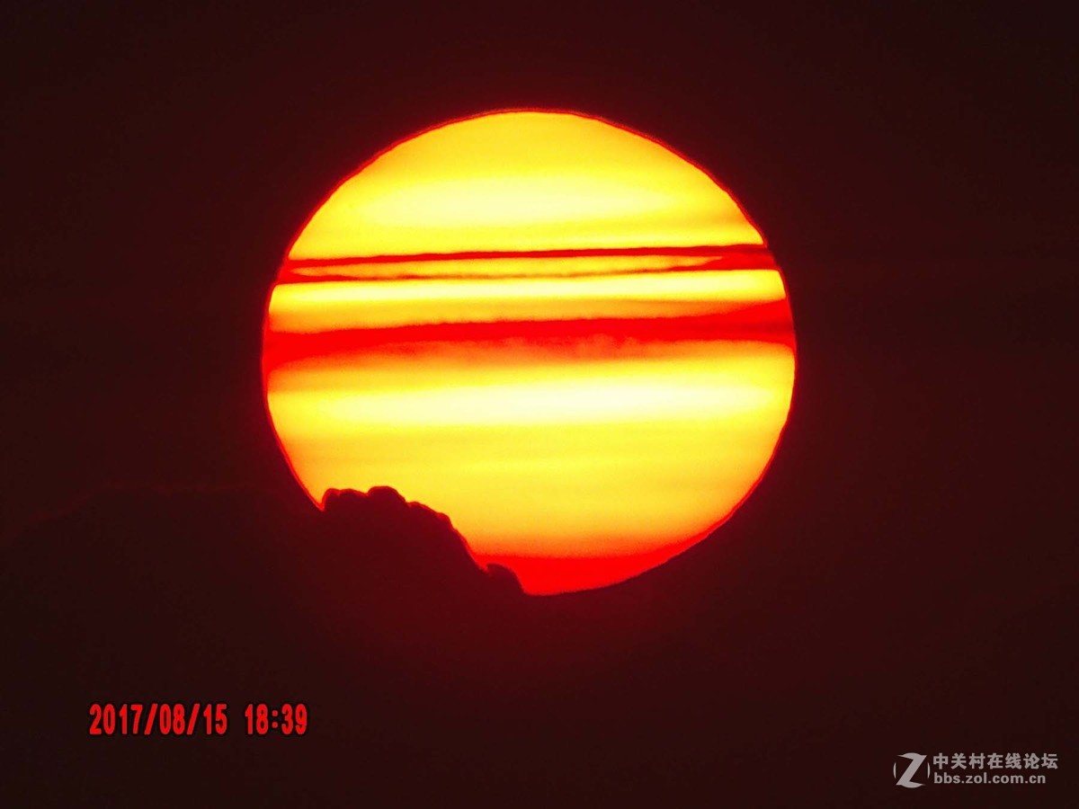 815艳丽的落日面妆一组