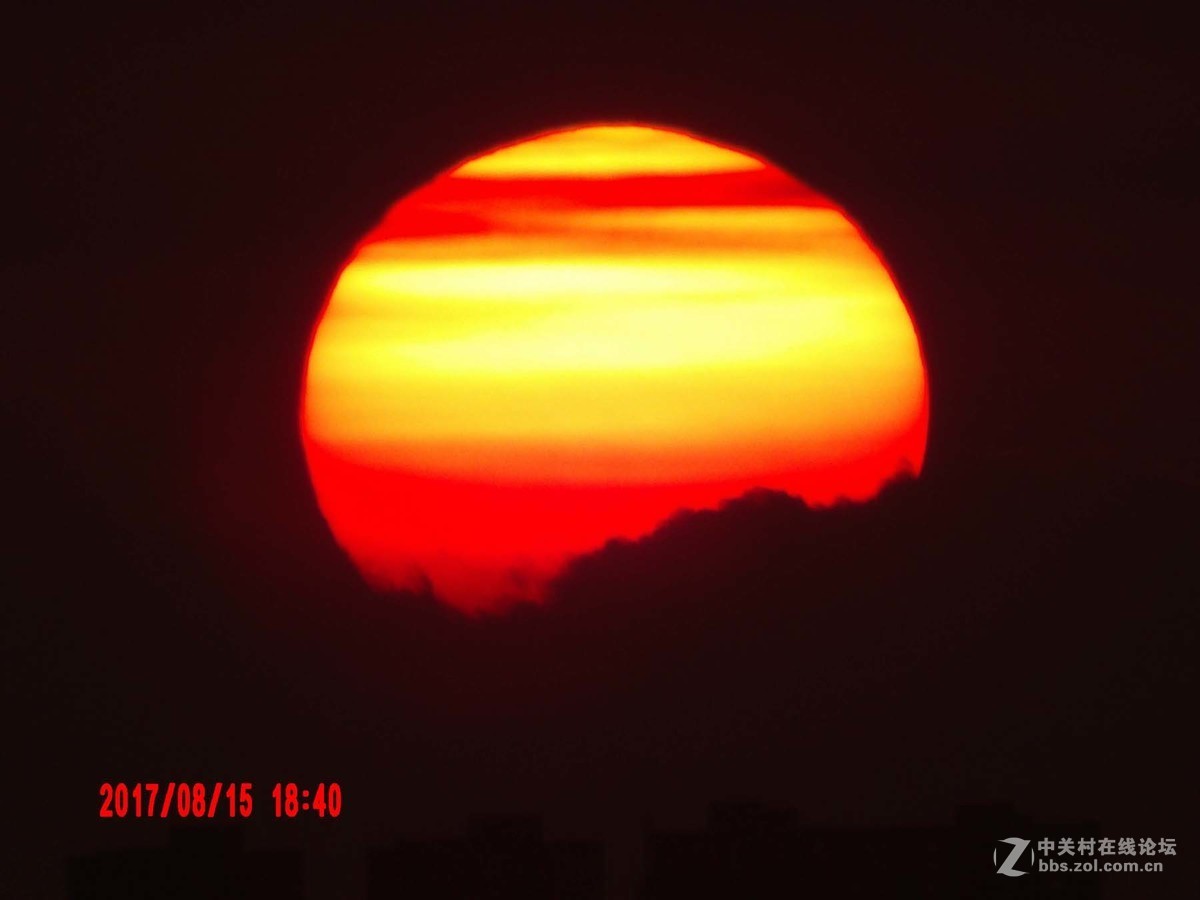 815艳丽的落日面妆一组