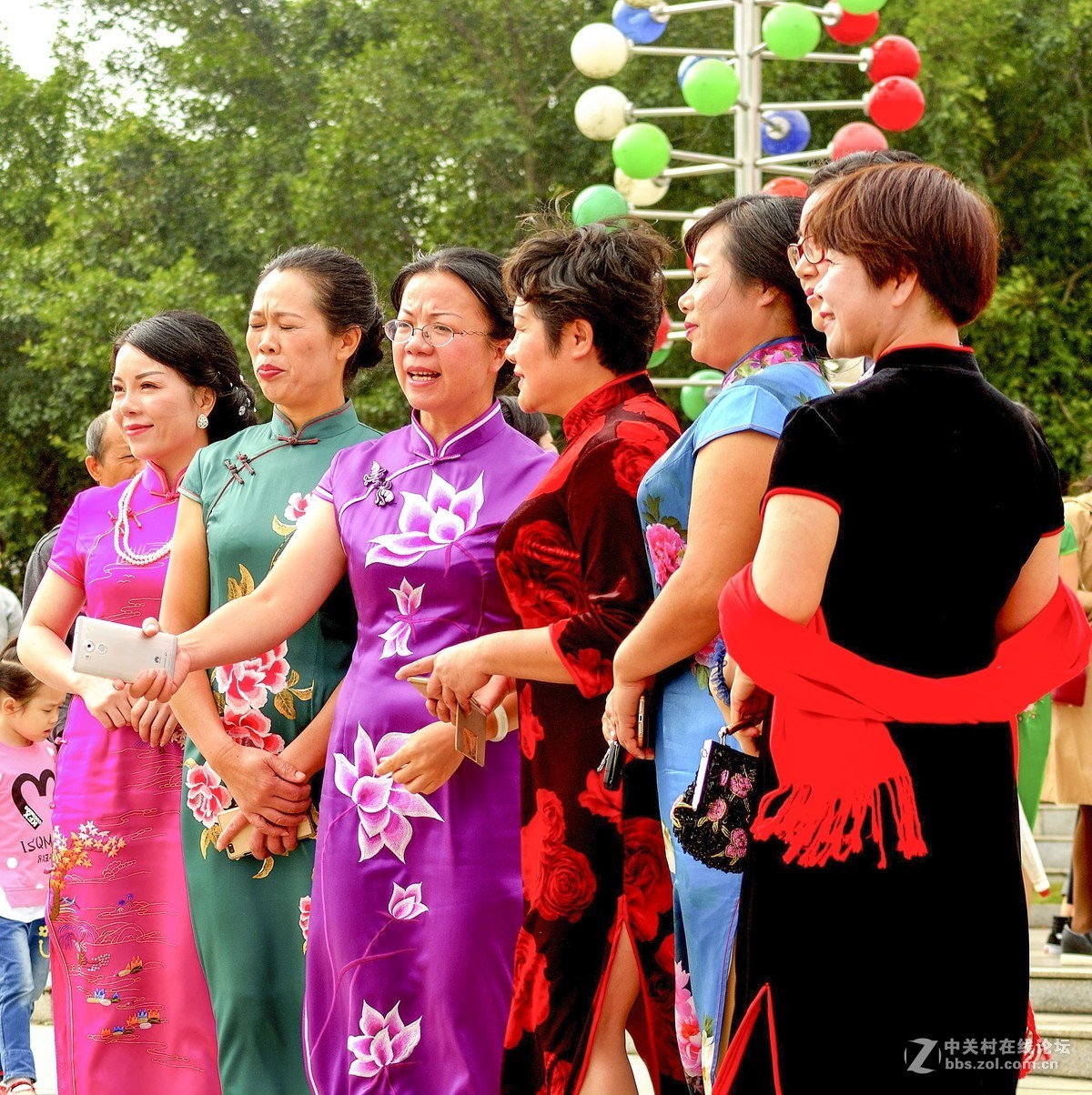 融安农商行桔乡缘，旗袍情旗袍佳丽金秋展风采活动掠影13