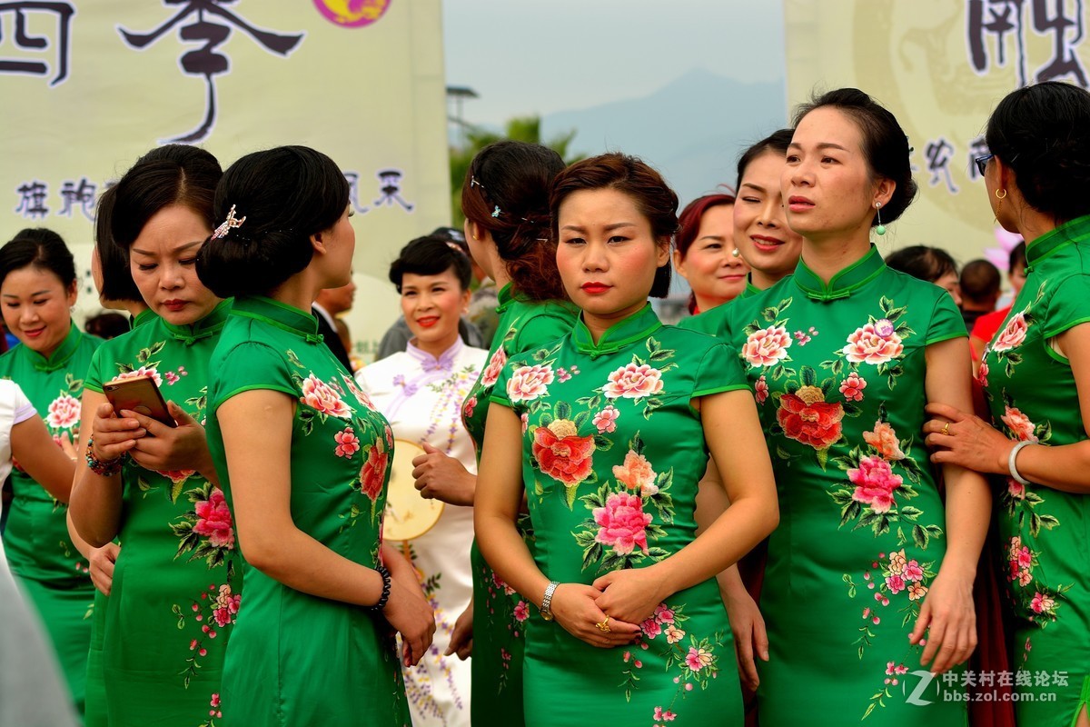 融安农商行桔乡缘，旗袍情旗袍佳丽金秋展风采活动掠影13